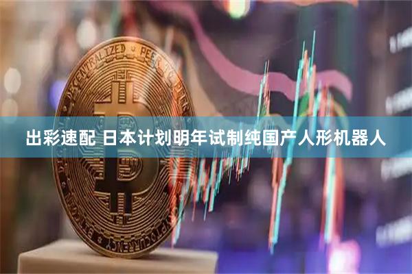 出彩速配 日本计划明年试制纯国产人形机器人
