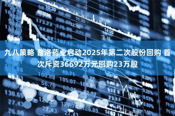 九八策略 普洛药业启动2025年第二次股份回购 首次斥资36692万元回购23万股